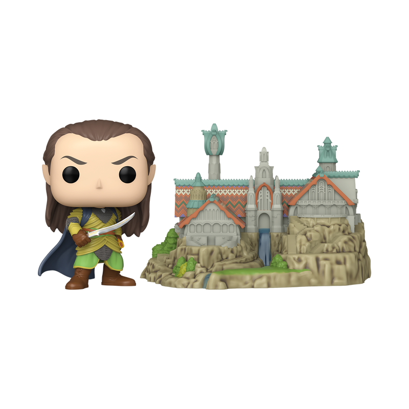 (PRE-ORDER) POP! Town: LOTR S8 - Elrond & Rivendell