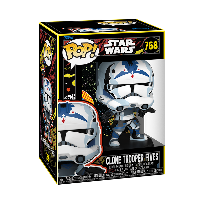(PRE-ORDER) POP! Star Wars: Clone Wars - Fives (Retro)