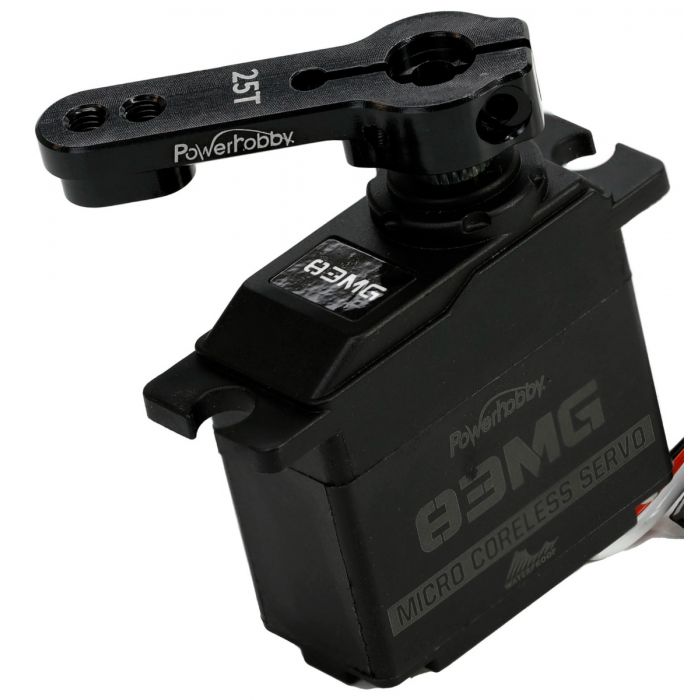 Powerhobby PHB83MG 83MG Mini servo étanche pour Traxxas 1/16 e-revo Slash
