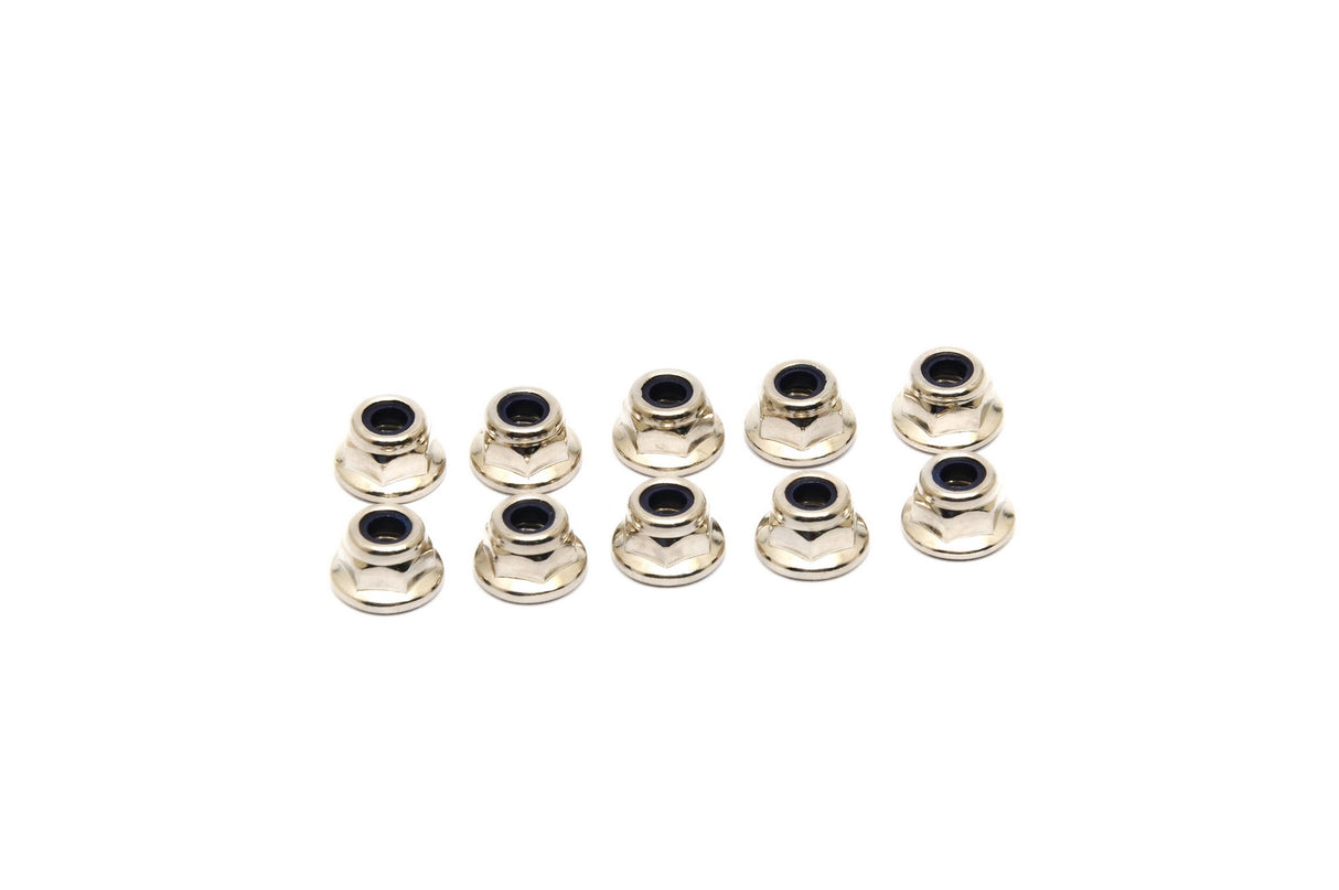 Hobao 84135 ÉCROU EN NYLON 4mm, 10 PIÈCES