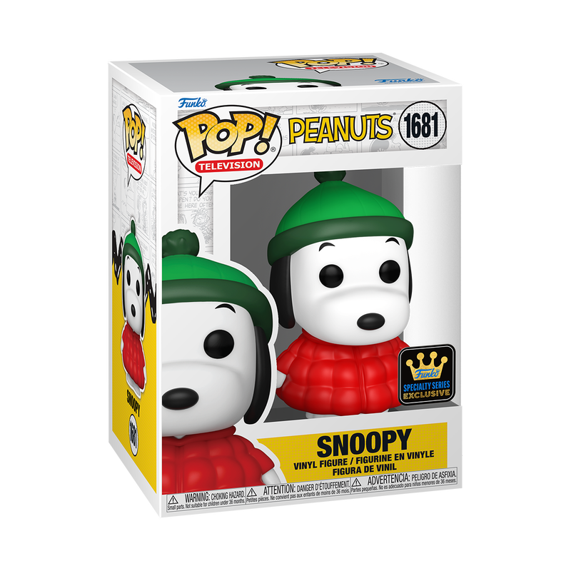 (PRE-ORDER) POP! Animation: Peanuts- Snoopy in Coat (Specialty Series Exclusive)
