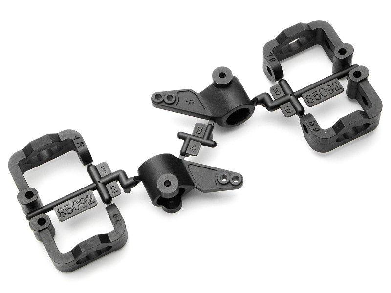 HPI 85092 Front C Hub 4 & 6 Degrees/Knuckle Arm Set Sprint 2 Drift / Sport Flux