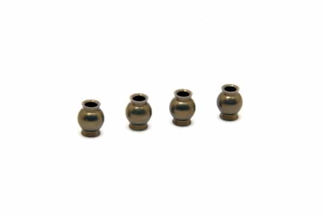 Hobao 85093 ALUM 7075 DOUBLE FLANGED BALLS- 6.8MM