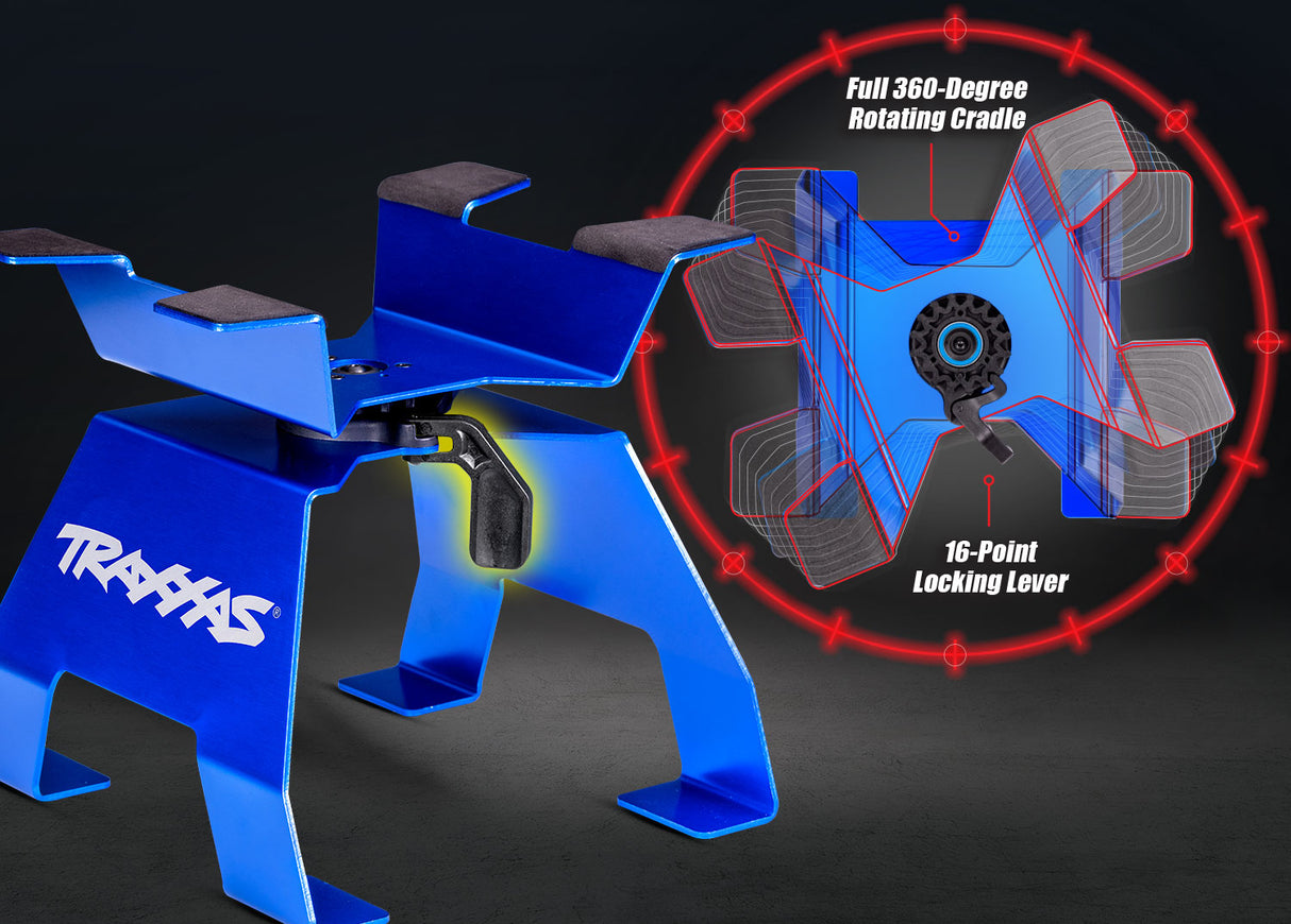 Soporte Traxxas 8797 Azul RC X-Trucks