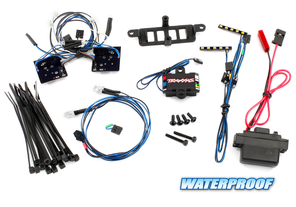 TRAXXAS 8898 LED LIGHT SET, COMPLETE W/POWER SUPPLY
