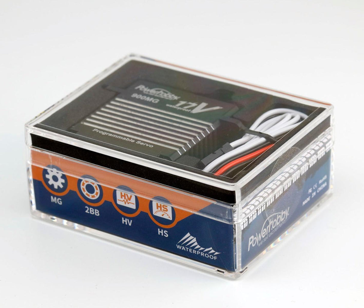 Powerhobby 900MG 17V 4S lipo Aluminum WP Digital Monster Torque 917OZ Servo