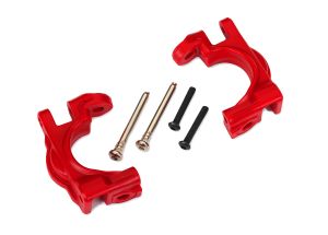 TRAXXAS 9032R CASTER BLOCKS RED L&R