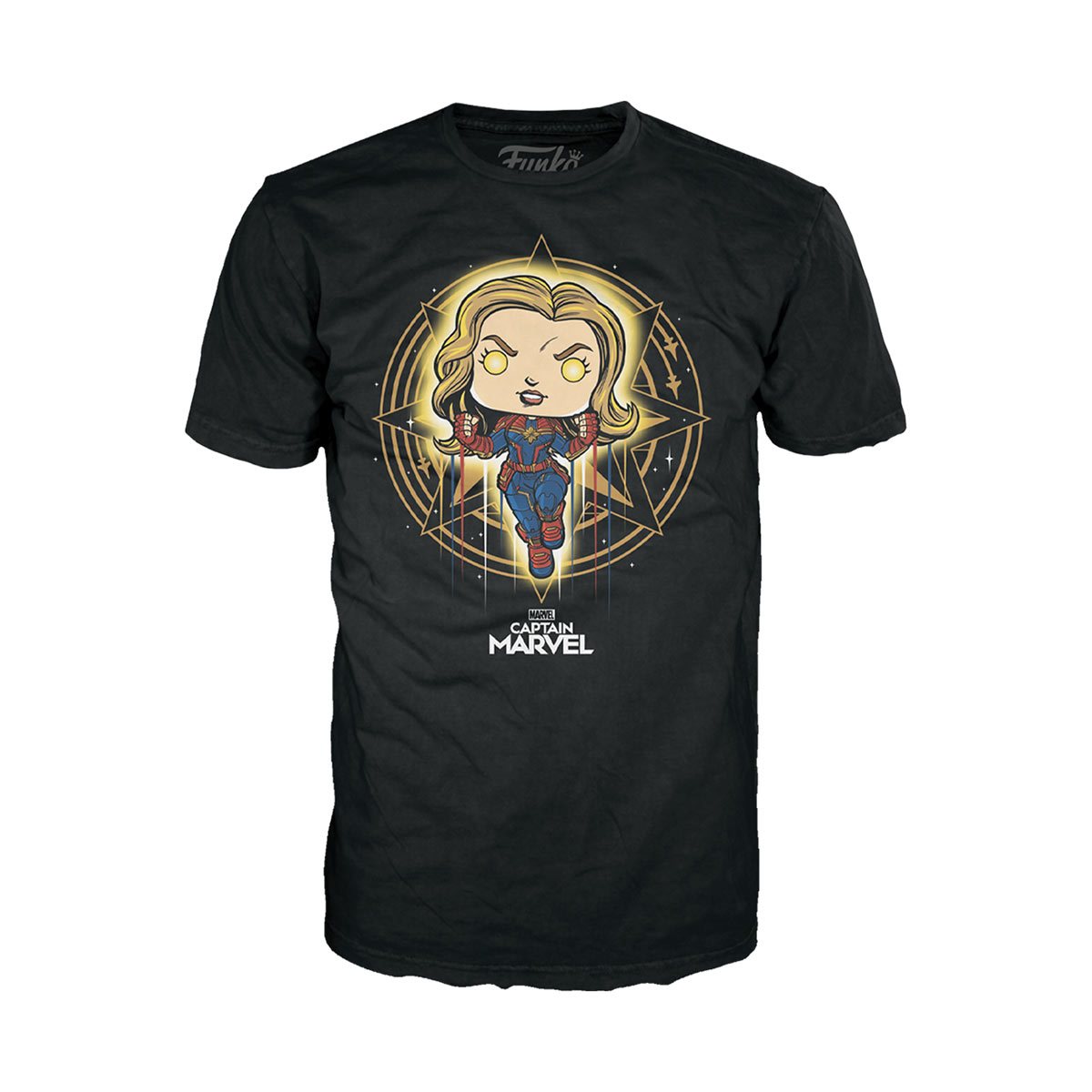 POP! & TEE: Marvel - Captain Marvel