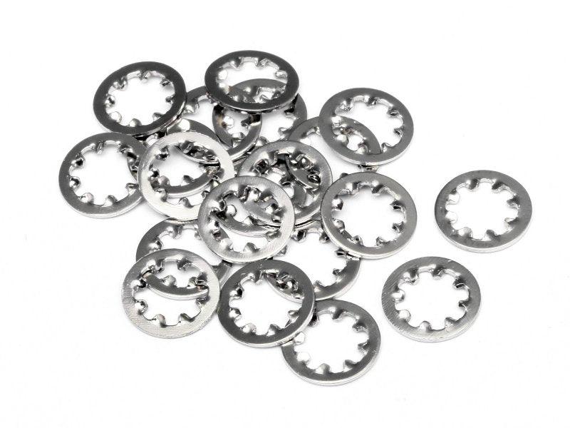 HPI 96704 Locking Washer M4 (20 pieces) Baja 5SC/5B/5T/5B Flux/5SC SS/5b SS