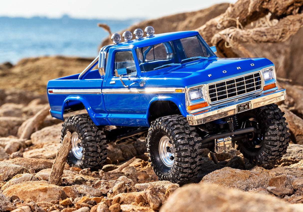 Traxxas 97044-1 AZUL TRX-4M Ford F-150 Edición High Trail