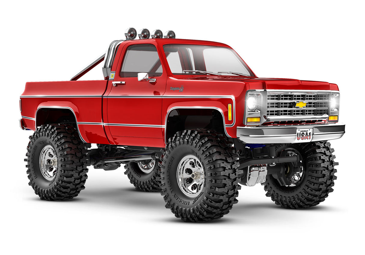 Traxxas 97064-1 ROUGE TRX-4M 1/18 Chevrolet K10 High Trail Edition