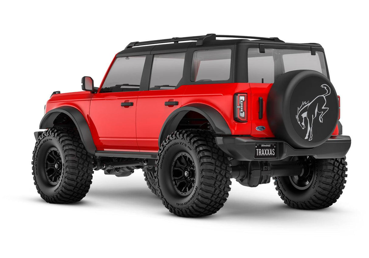 Traxxas TRX-4M 1/18 Rock Crawler w/Ford Bronco Body Red