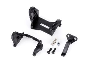 TRAXXAS 9826 SHOCK MOUNTS (F/R)/TRAILER HITCH