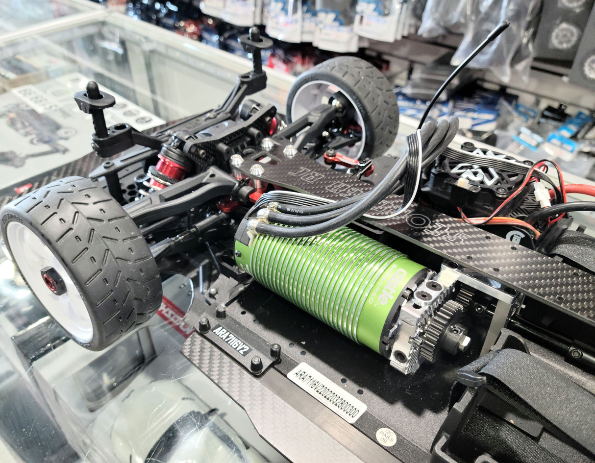 IRonManRc CUSTOM ARRMA LIMITLESS V2 CAR W/ BITTY DESIGN DESTROYER BODY