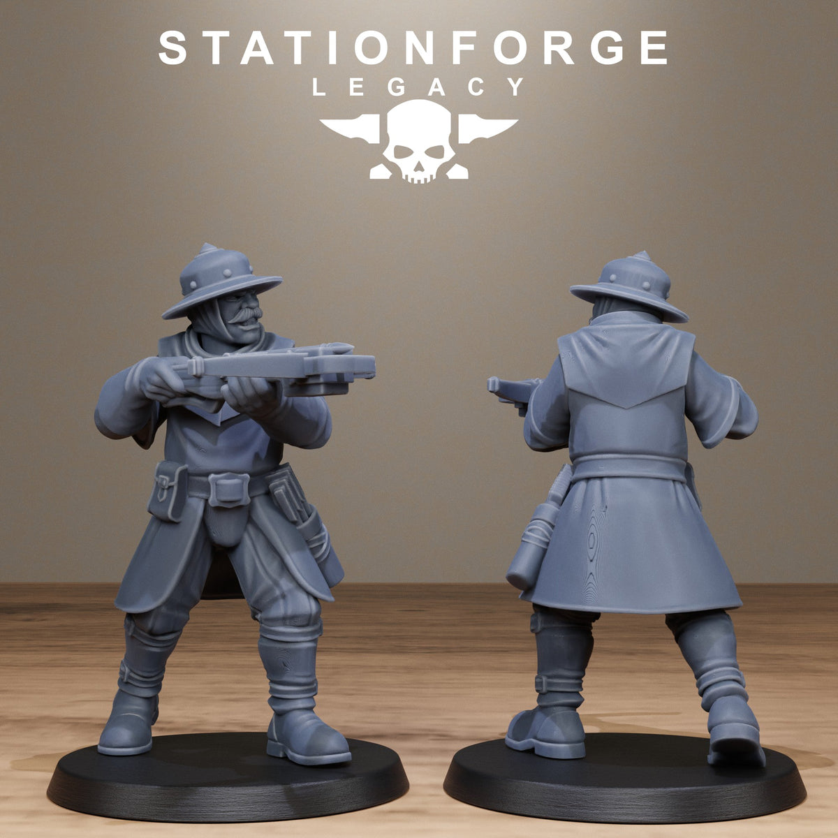 3D Printed Thorncrest Hunters by StationForge Miniatures