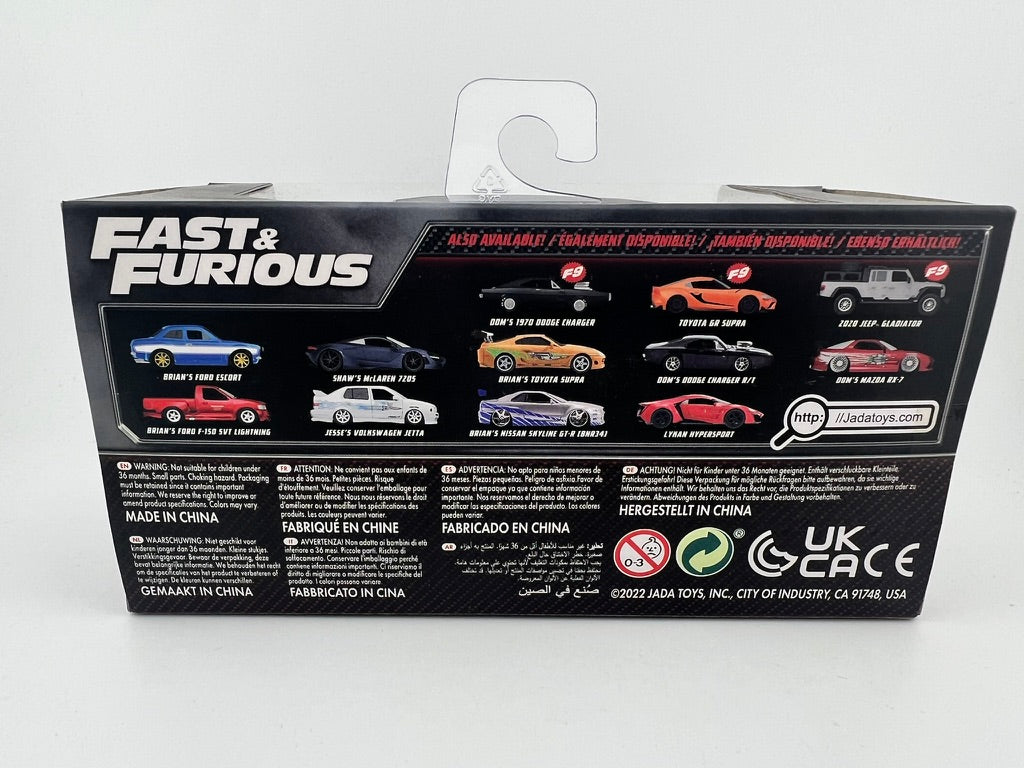 Jada Fast & Furious Brian’s Toyota Supra 1:32 White
