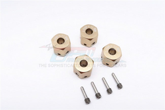 GPM RACING,ROADTECH TIRES&WHEELS ALUMINIUM UNIVERSAL HEX ADAPTER 12MMX11MM - 4PCS SET ADT1211/4