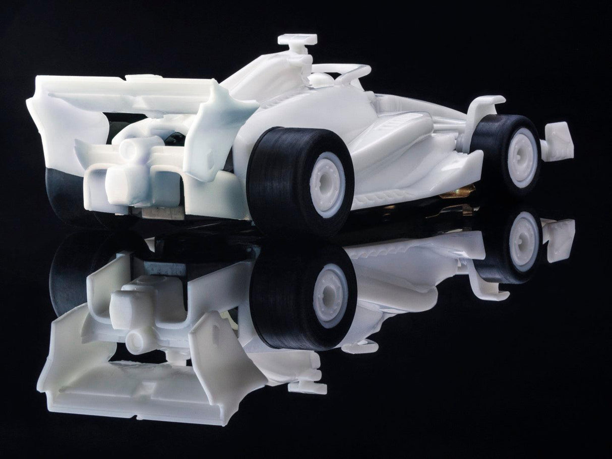 AFX 22089 Formula F1 White Paintable Unpainted HO Slot Car MegaG+ AFX22089