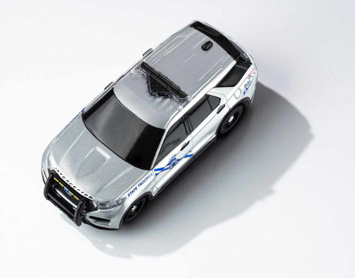 AFX 22105 Police Interceptor State Trooper Flashing Lights HO Slot Car MegaG+