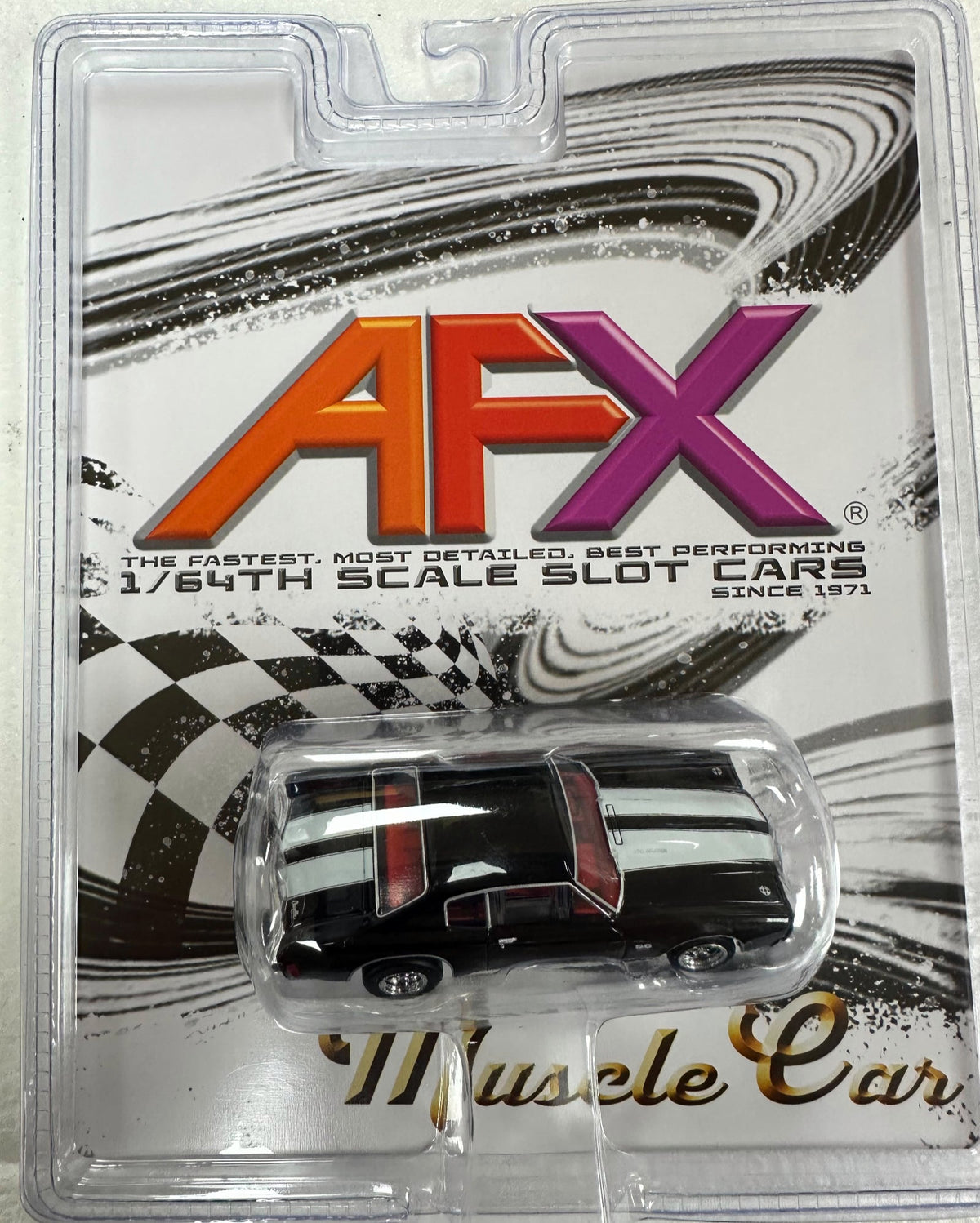 AFX 22118 1970 Chevrolet Chevelle LS6 SS 454 Black HO Slot Car Mega G+