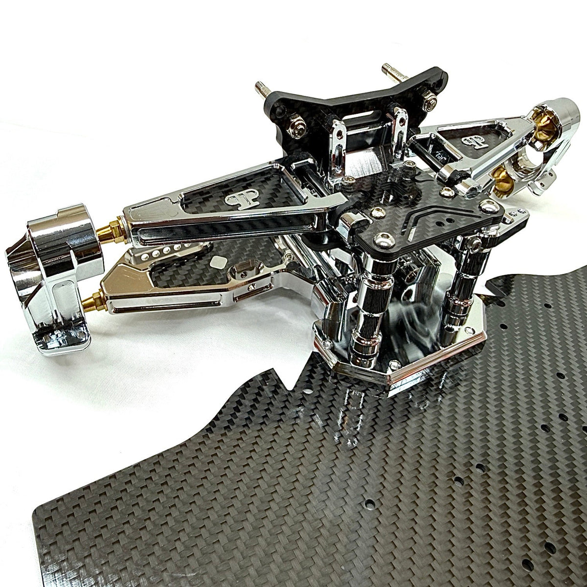 Perfect Pass Aluminum Reinforced GT Chassis & Electronic Relocate Kit Combo For Arrma 1/7