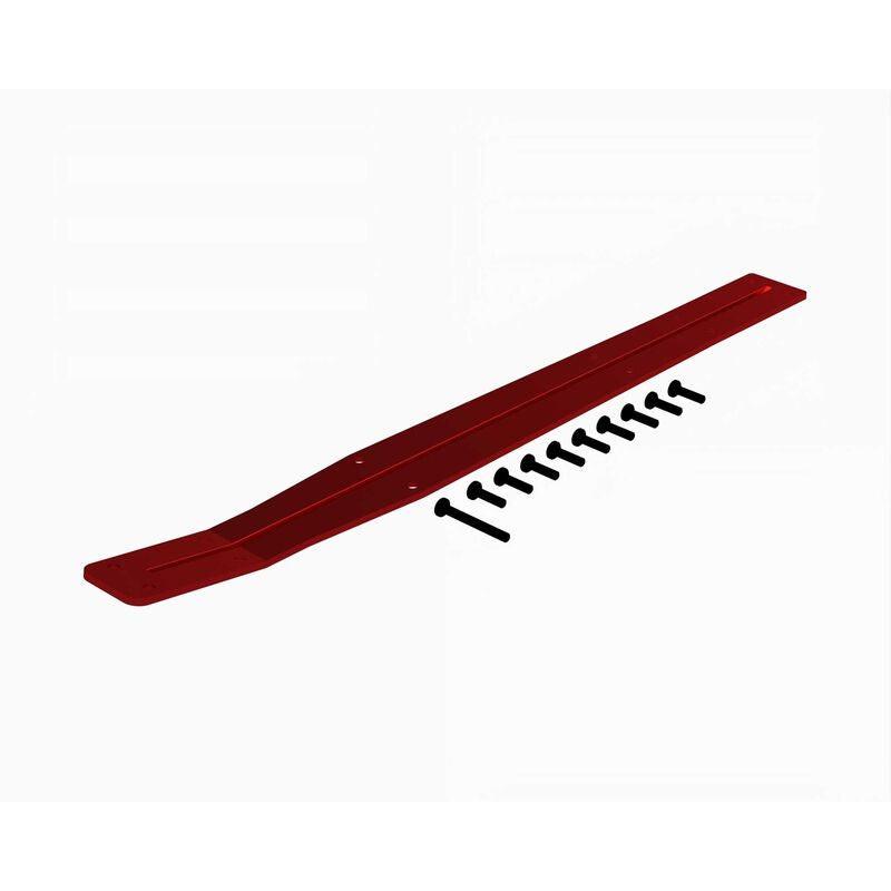 ARRMA ARA-2680 Chassis Bash Bar, Red: MINI