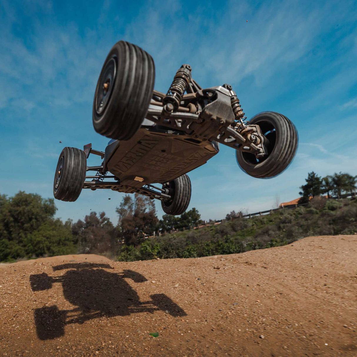 ARRMA TYPHON GROM MEGA 380 Brushed 4X4 Small Scale Buggy RTR with Battery & Charger, Blue/Silver