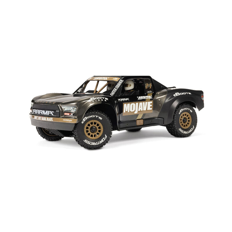 MOJAVE GROM ARA2304T1 223S BLX Brushless 4X4 Small Scale Desert Truck RTR with DSC, Black