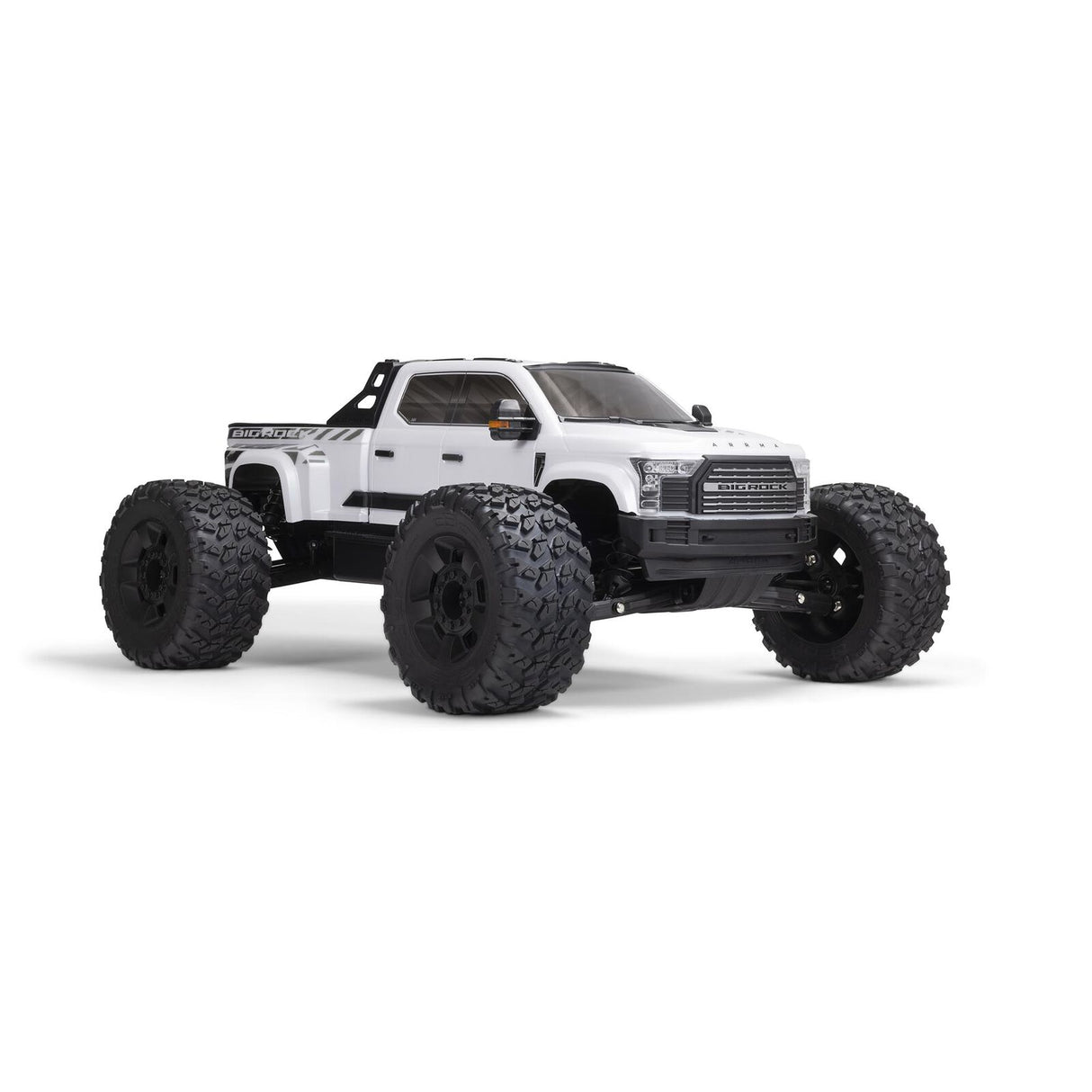 ARRMA ARA7612T3 1/7 BIG ROCK 6S 4X4 BLX Monster Truck RTR, Blanco