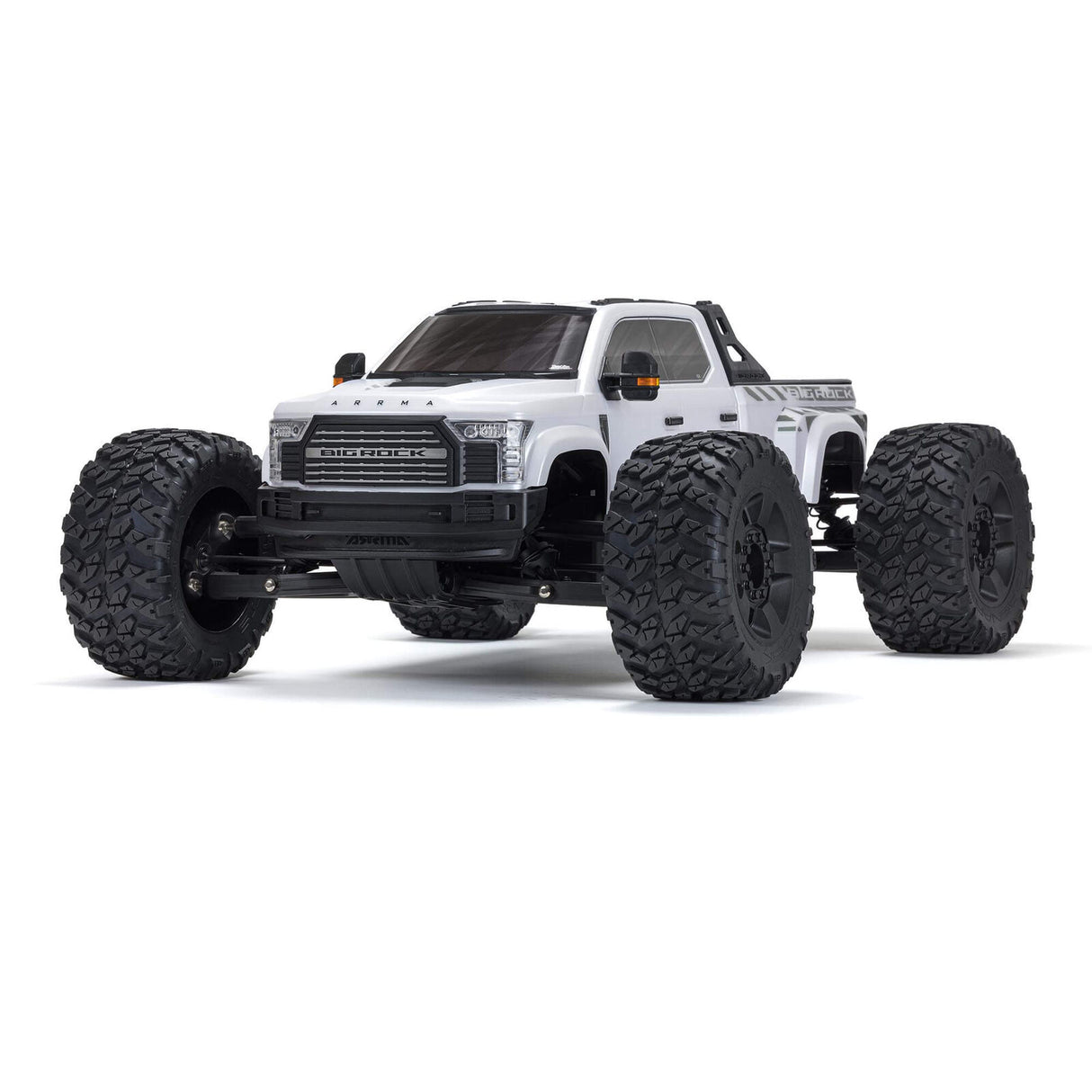 ARRMA ARA7612T3 1/7 BIG ROCK 6S 4X4 BLX Monster Truck RTR, Blanco