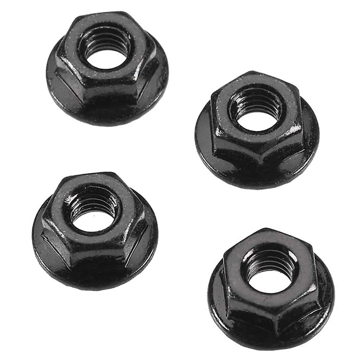 Arrma ARAC9750 Serrated Flange Wheel Nut 4mm (4)