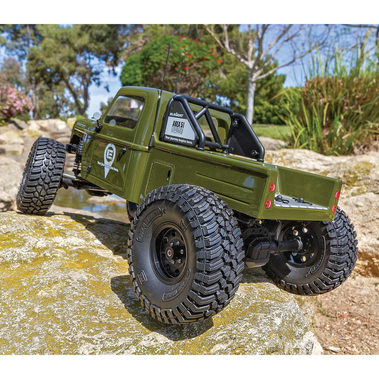 TEAM ASSOCIED 1/10 Enduro Ecto 4X4 Trail Truck RTR, vert ASC40117
