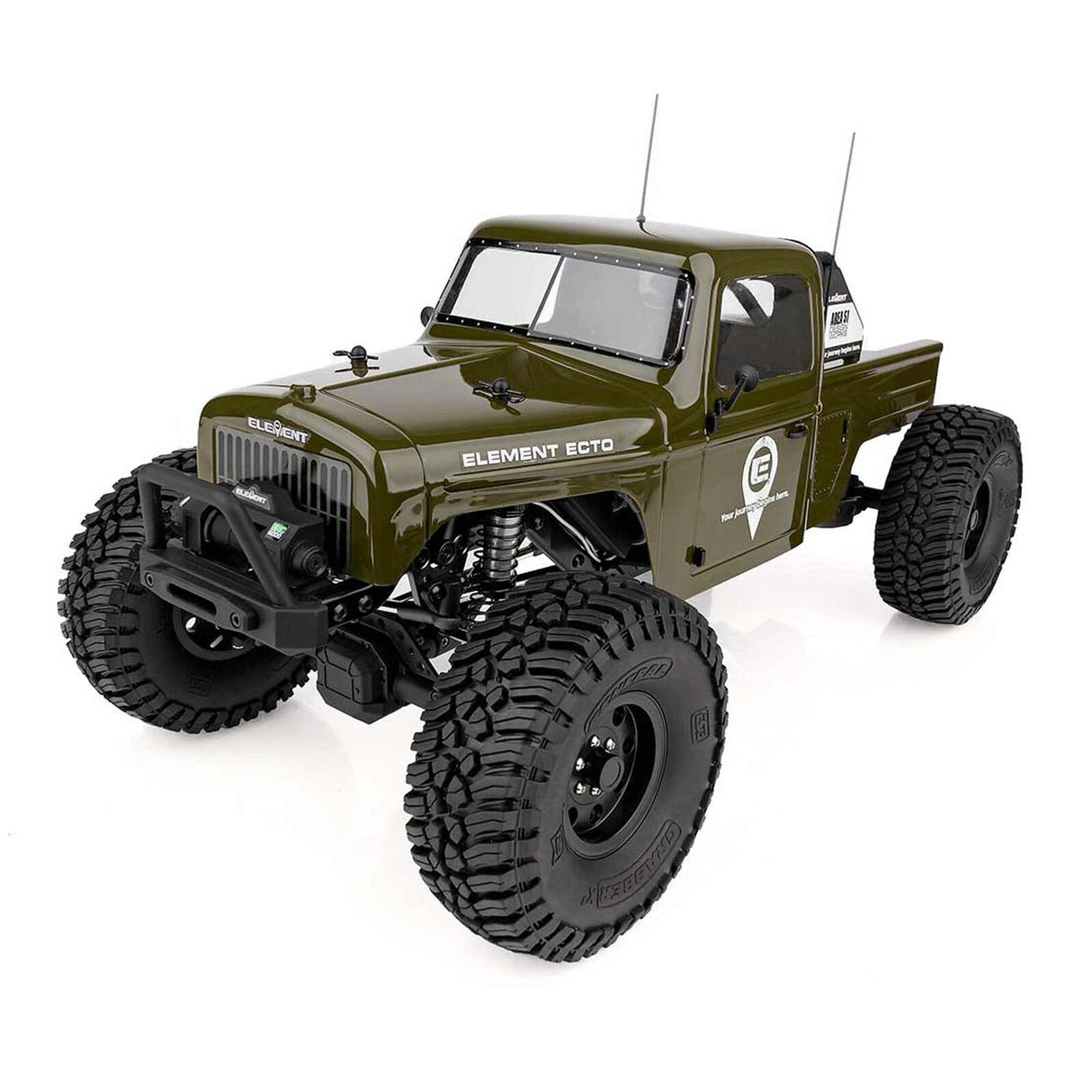 TEAM ASSOCIED 1/10 Enduro Ecto 4X4 Trail Truck RTR, vert ASC40117
