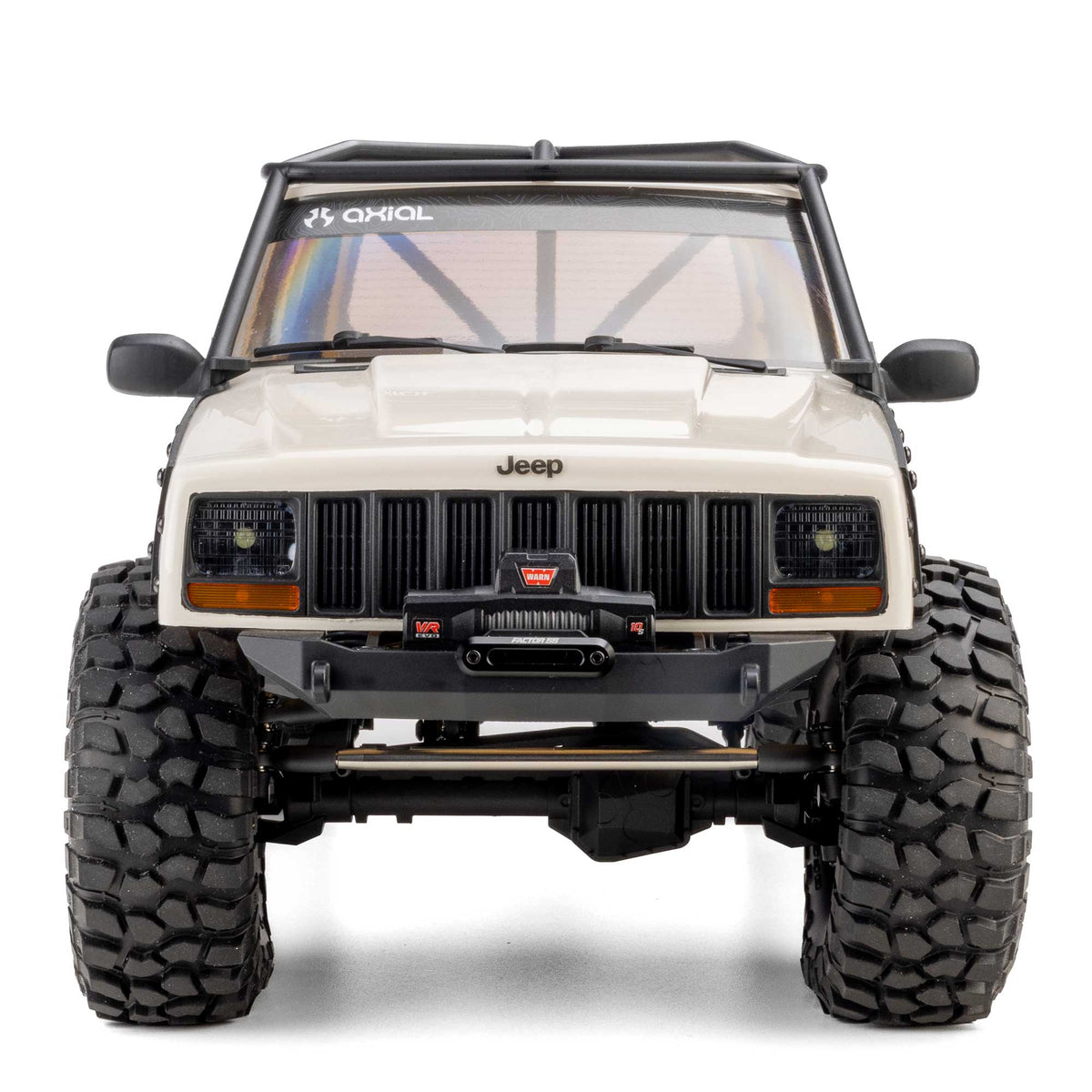 Axial 1/10 SCX10 III Jeep Cherokee XJ 4X4 RTR Brushed Rock Crawler White