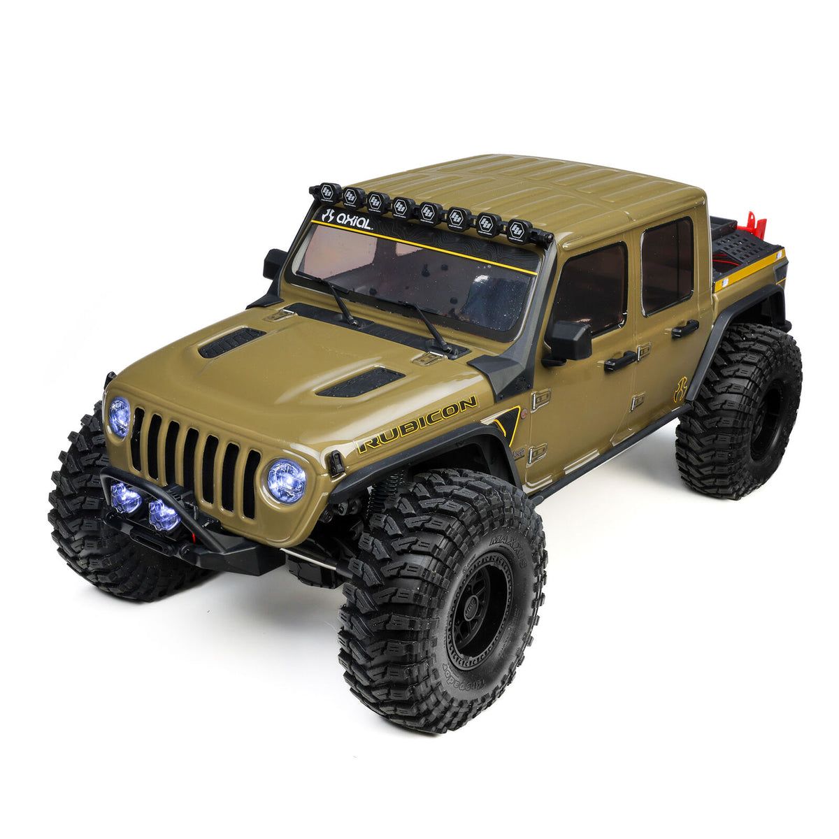 1/10 Axial SCX10 III Motobilt Waypoint Jeep JT Gladiator Green AXI-2443T2