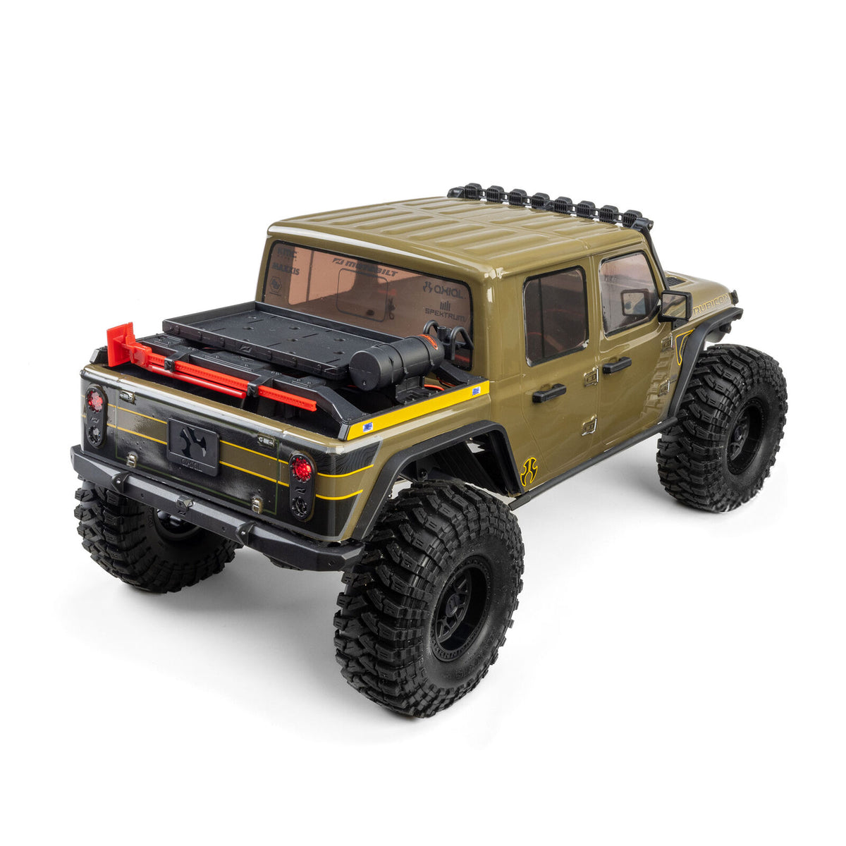 1/10 Axial SCX10 III Motobilt Waypoint Jeep JT Gladiator Green AXI-2443T2