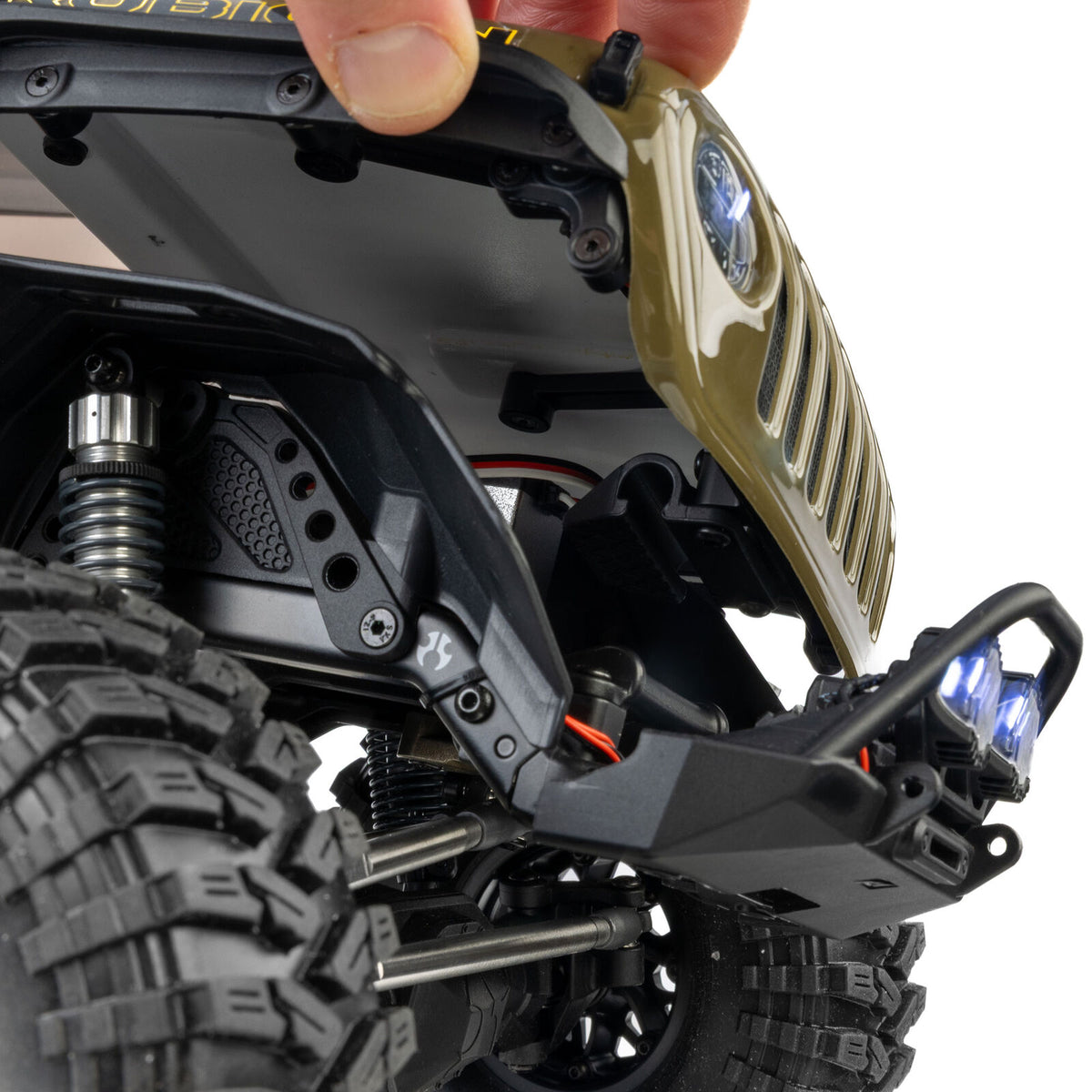 1/10 Axial SCX10 III Motobilt Waypoint Jeep JT Gladiator Green AXI-2443T2