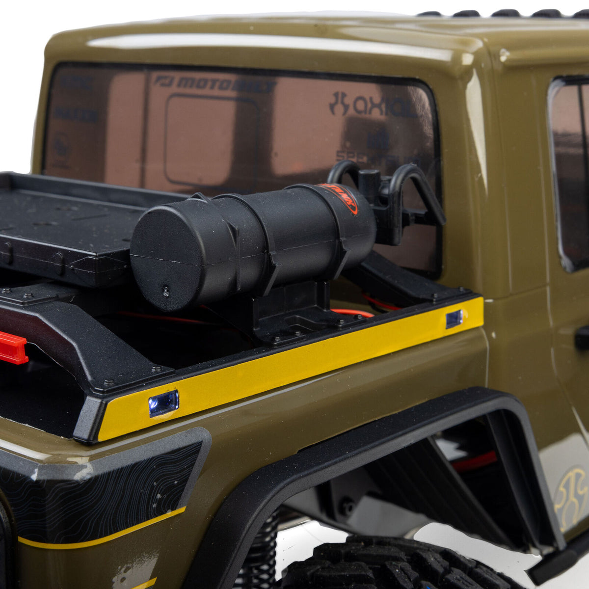 1/10 Axial SCX10 III Motobilt Waypoint Jeep JT Gladiator Green AXI-2443T2