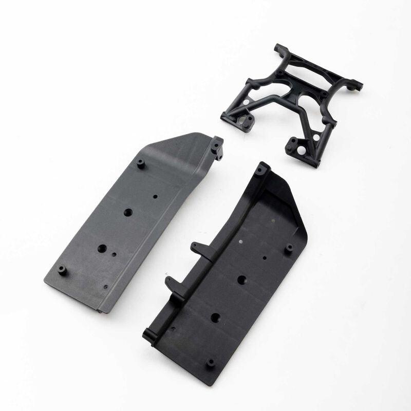 Axial AXI-3869 Side Plates & Chassis Brace: SCX10 III