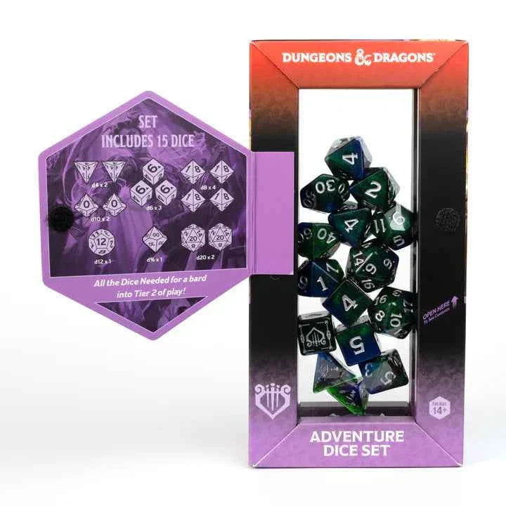 D&D Adventure Dice: Bard (Blue)