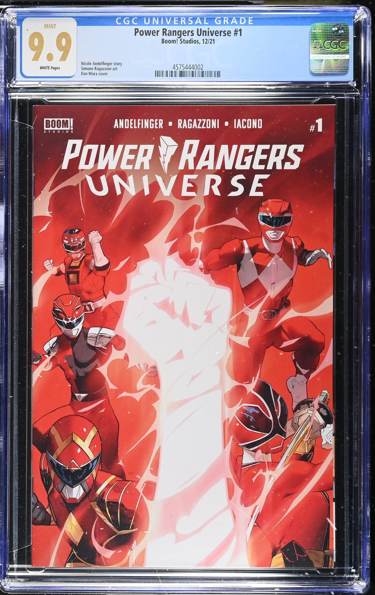 Power Rangers Universe #1 (12/21) Graded CGC 9.9