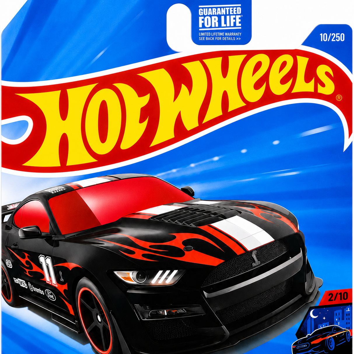 Hot Wheels 2020 Ford Mustang Shelby GT500 | Nightspeed Series 2/10