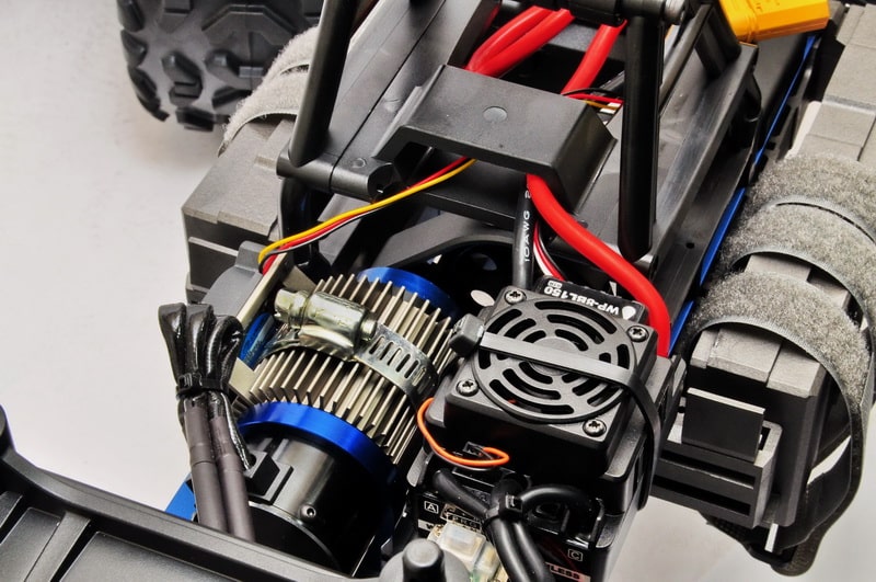 HOBAO HB-MTXE-C150BU HYPER MTX MONSTER TRUCK RTR- BLUE BODY