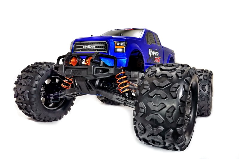 HOBAO HB-MTXE-C150BU HYPER MTX MONSTER TRUCK RTR- BLUE BODY