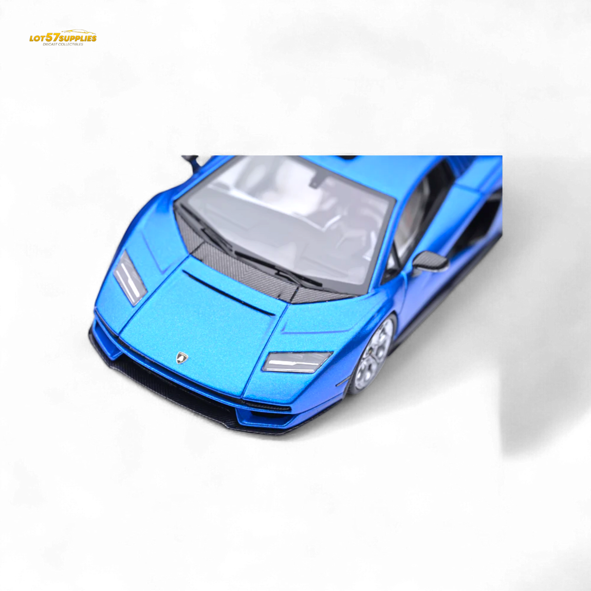 Fuelme Model Countach LPI 800-4 Dark Blue 1:64