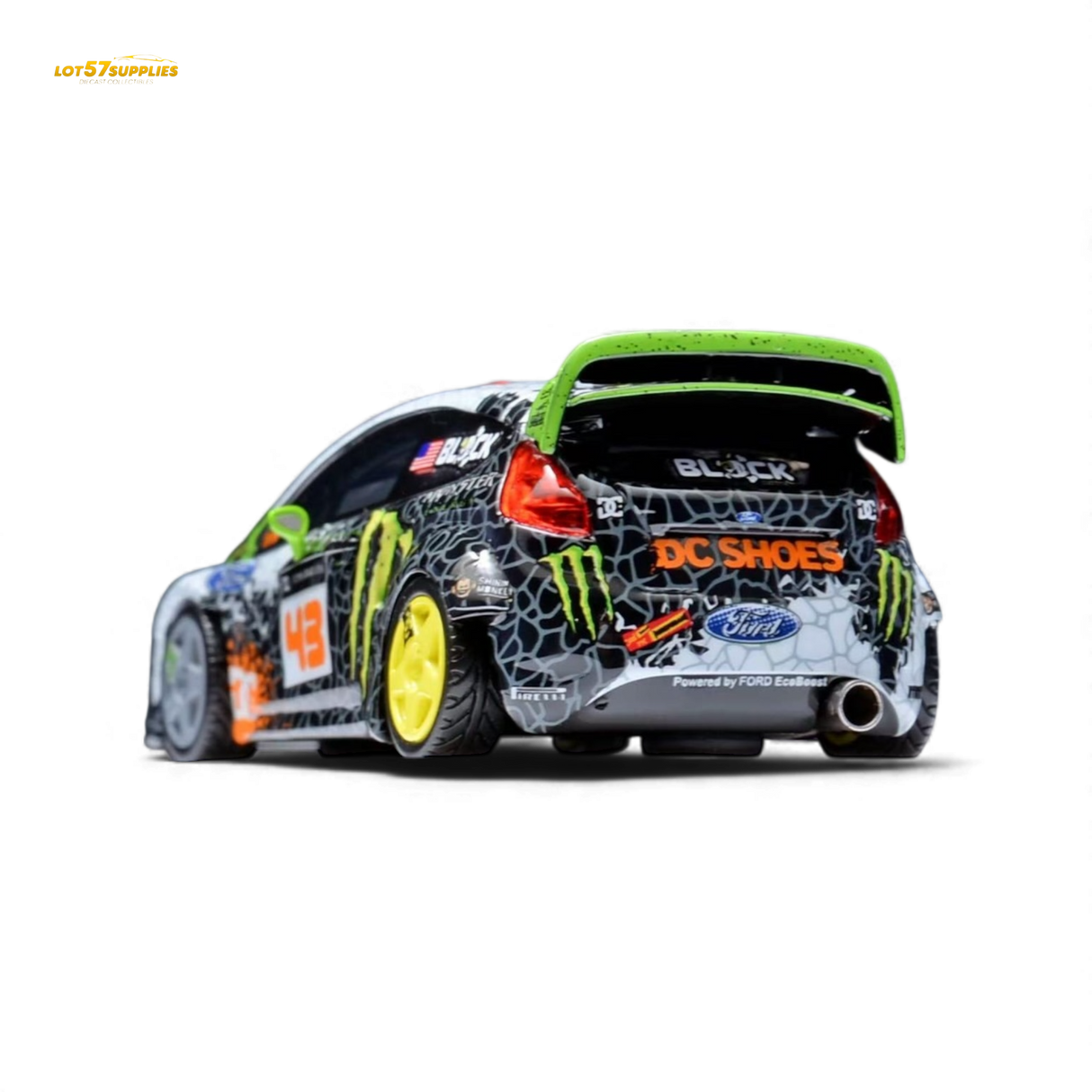 (Pre-Order) Minicraftsman Ken Block Ford Fiesta Gymkhana Livery 1:64