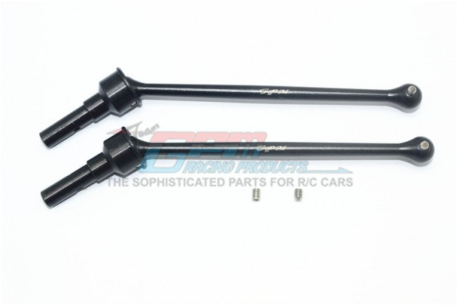 Eje De Transmisión Trasero GPM Racing Para Kraton/Outcast - Acero Endurecido Negro, Modelo #45 CVD