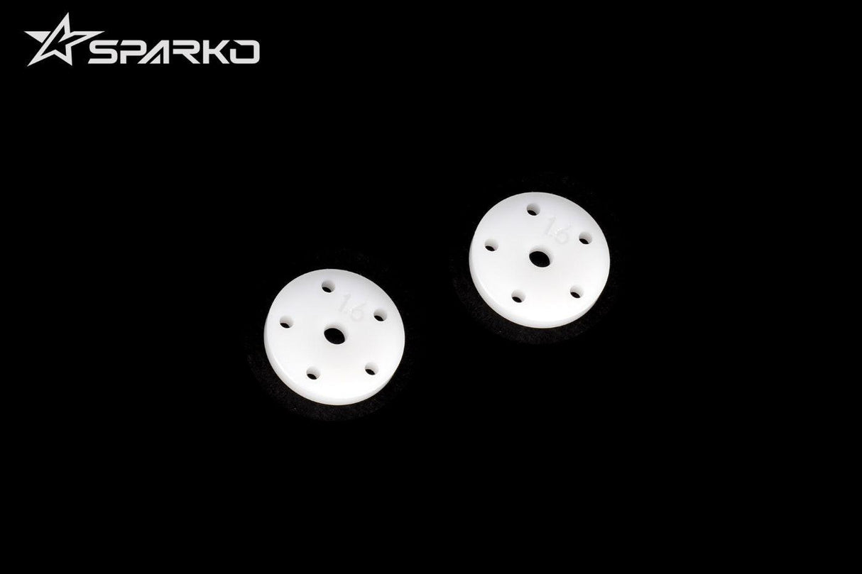 Sparko F8 Big Bore Flat Shock Piston 5x1.6mm (2pcs)