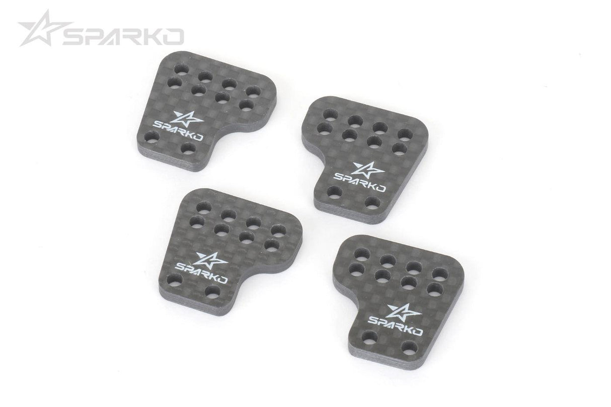 Sparko F8 Carbon Rear Hub Link 3.0mm (4pcs)