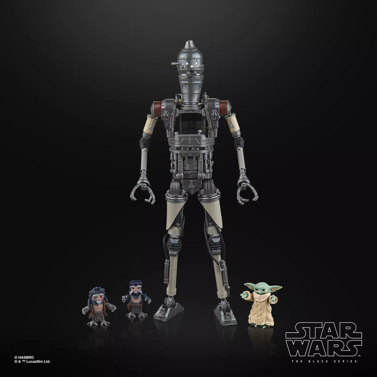 STAR WARS The Black Series Deluxe IG-12 & Grogu